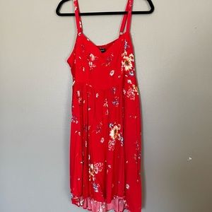 Torrid Floral Spaghetti Strap Dress